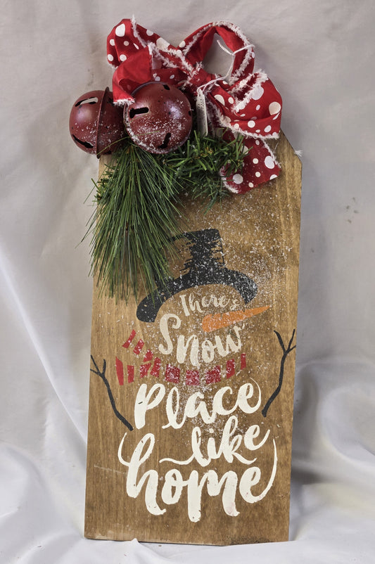 KFD21 - Snow Place Like Home Decorative Sign