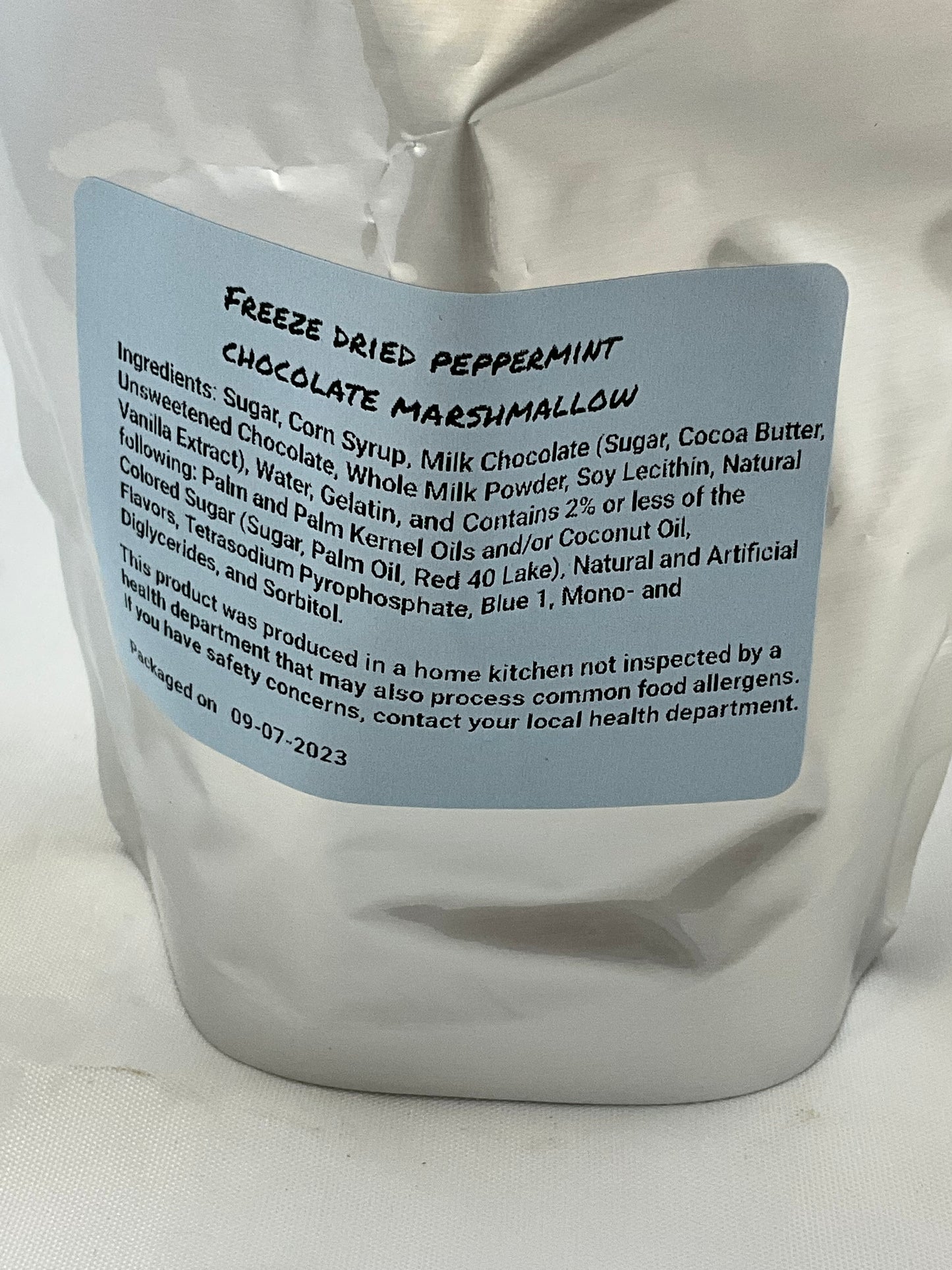 Freeze Dried Peppermint Chocolate Marshmallow