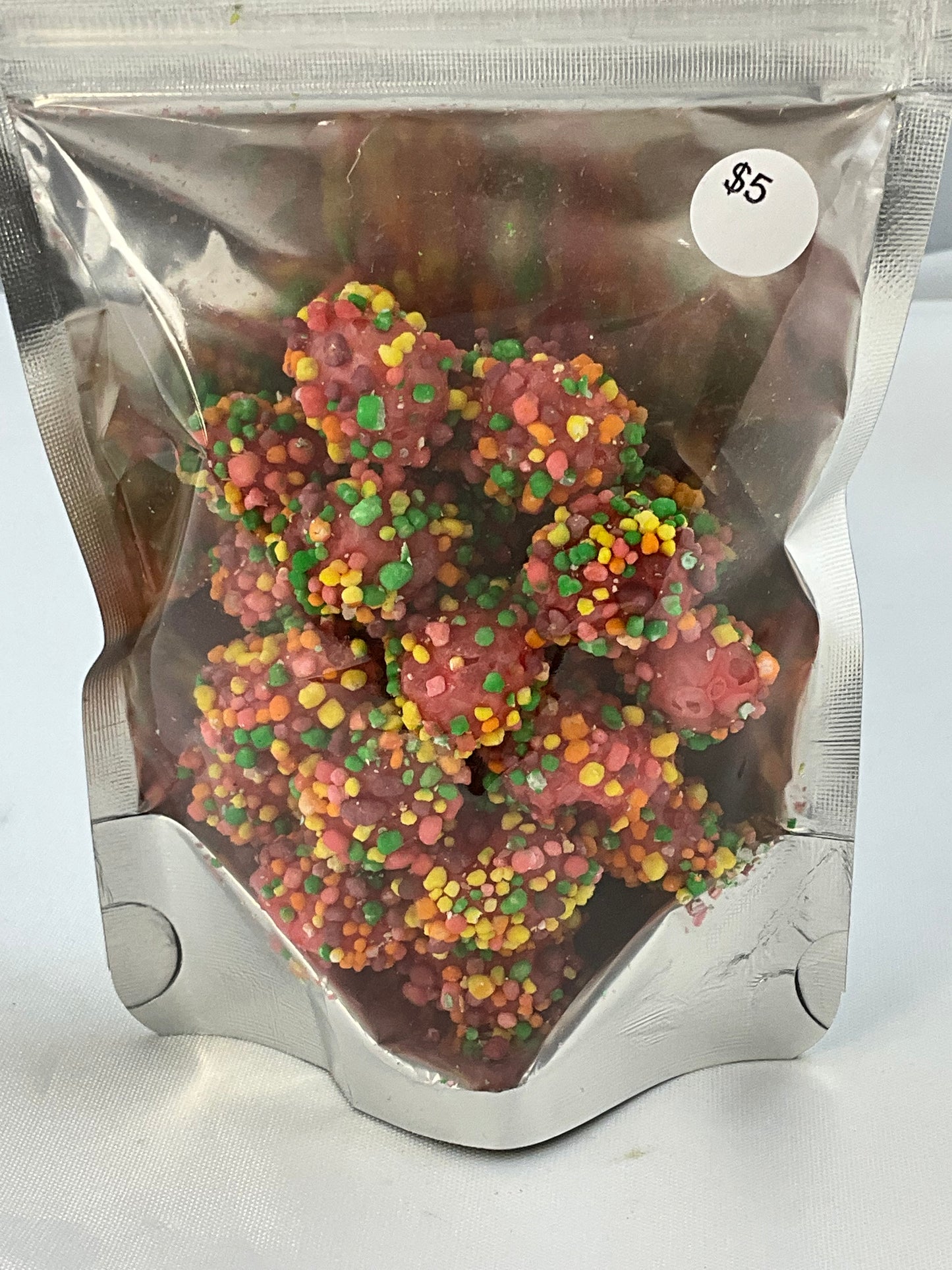 Freeze Dried Gummy Clusters (“Pink Bag”)