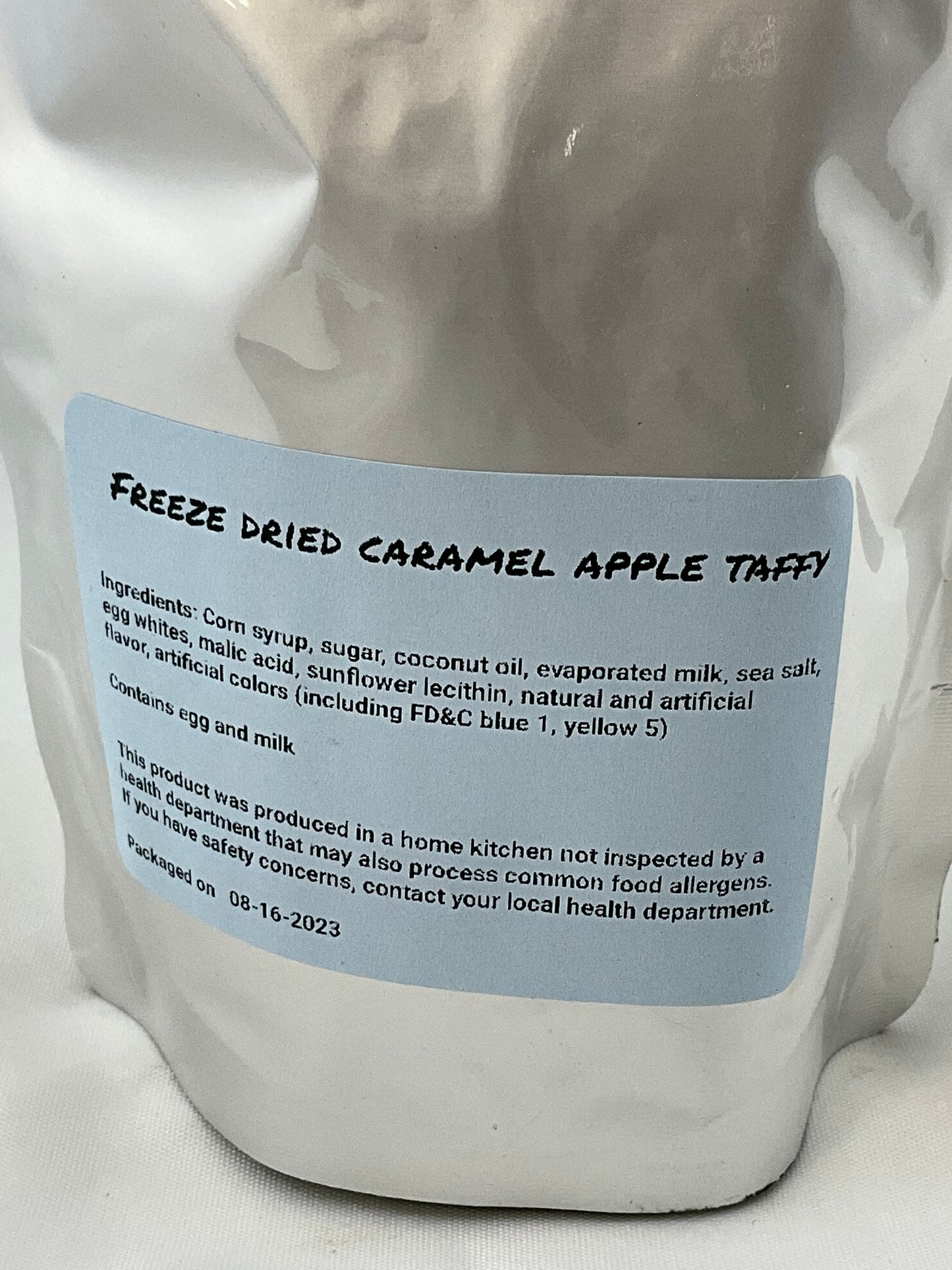 Freeze Dried Carmel Apple Taffy