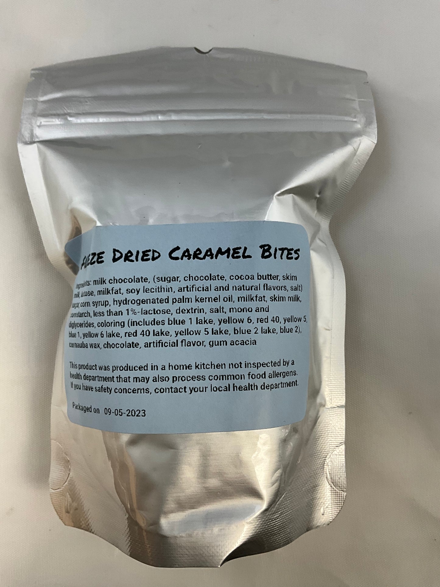 Freeze Dried Caramel M & M’s Bites