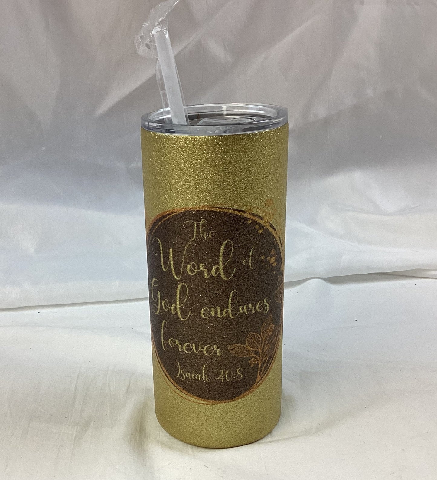 Isaiah 40:8 The Word Of God Endures Forever 20 oz. Tumbler