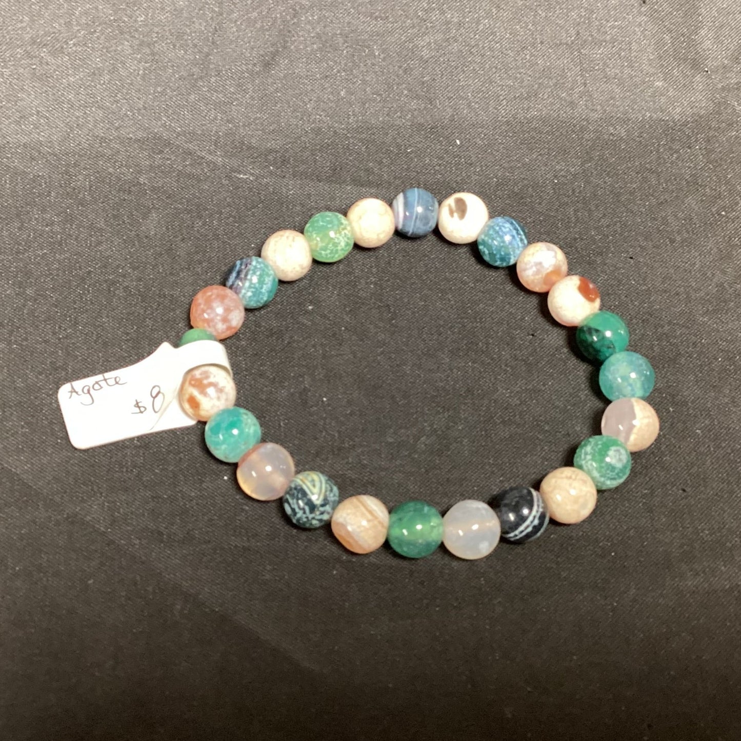 Multicolor Agate Bracelet