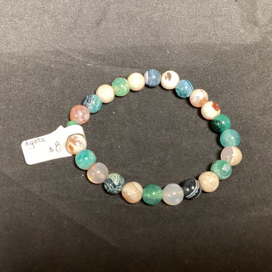 Multicolor Agate Bracelet