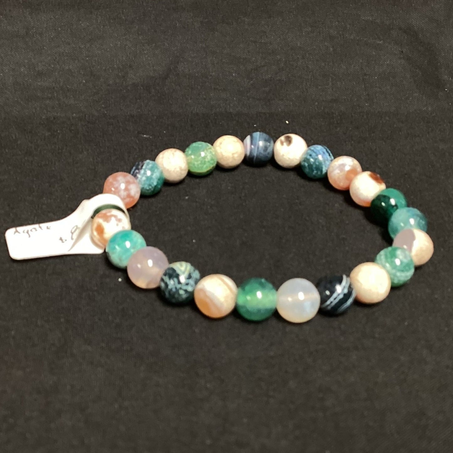 Multicolor Agate Bracelet