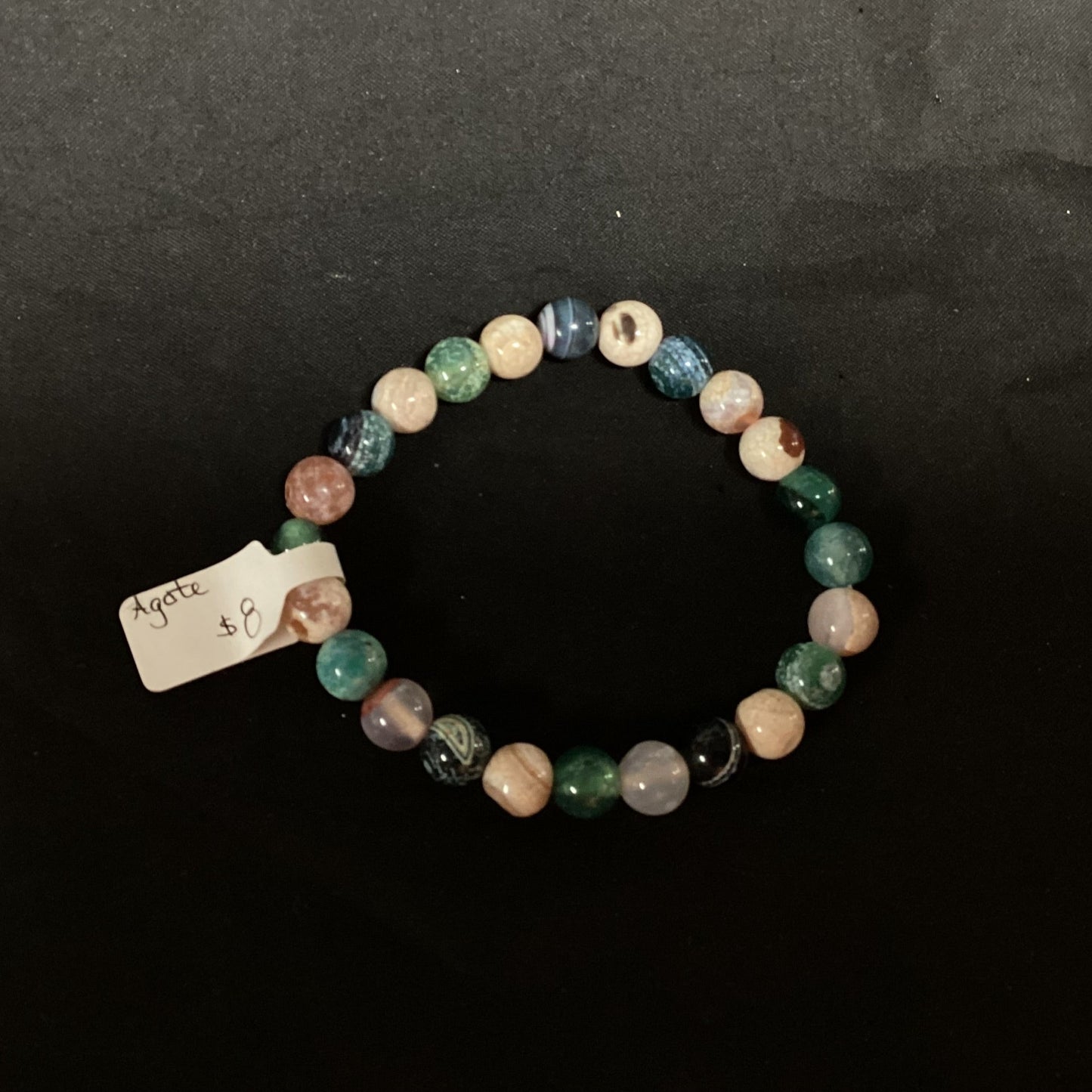 Multicolor Agate Bracelet