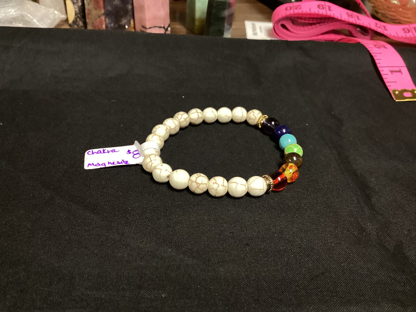 Magnesite Chakra Bracelet