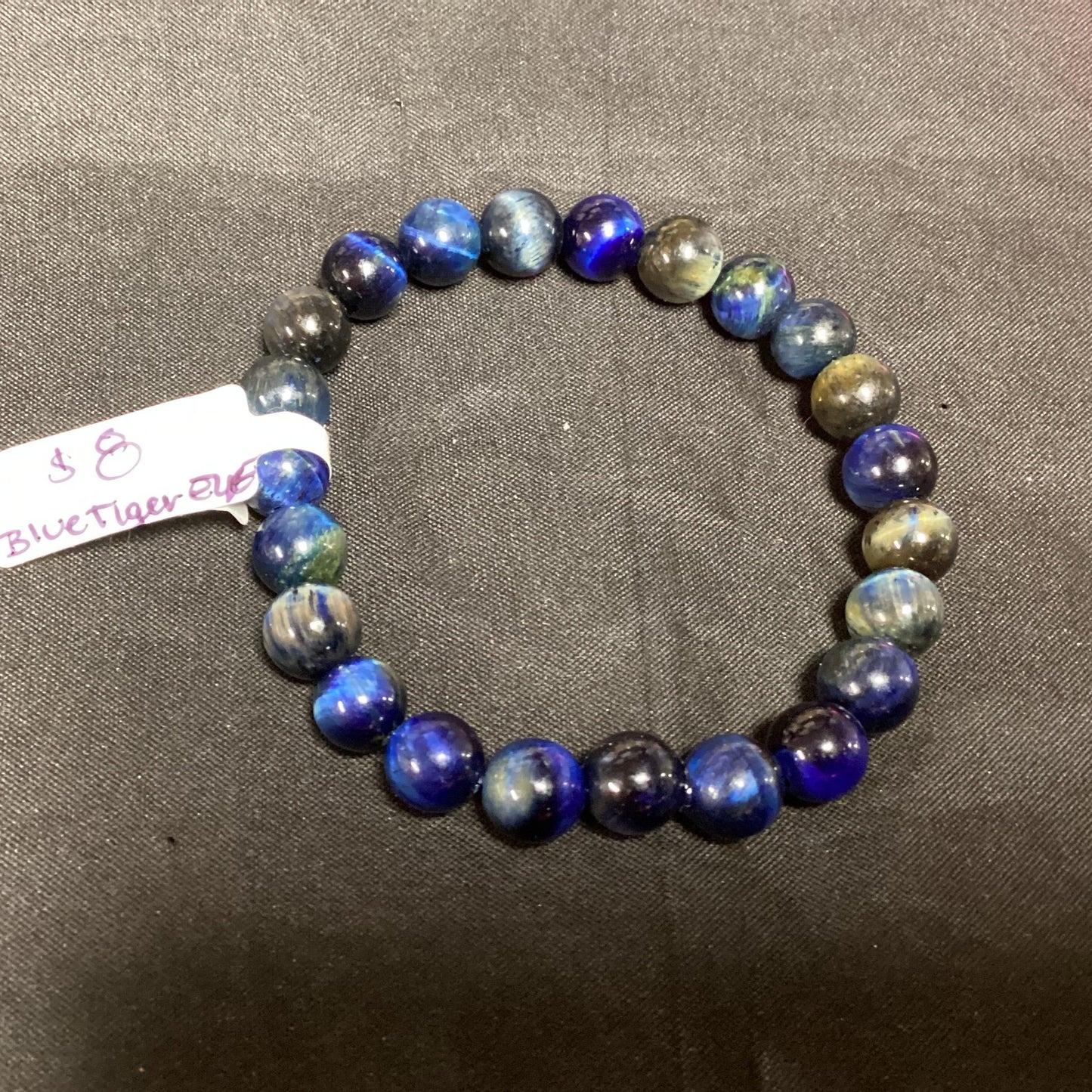 Blue Tigers Eye Bracelet