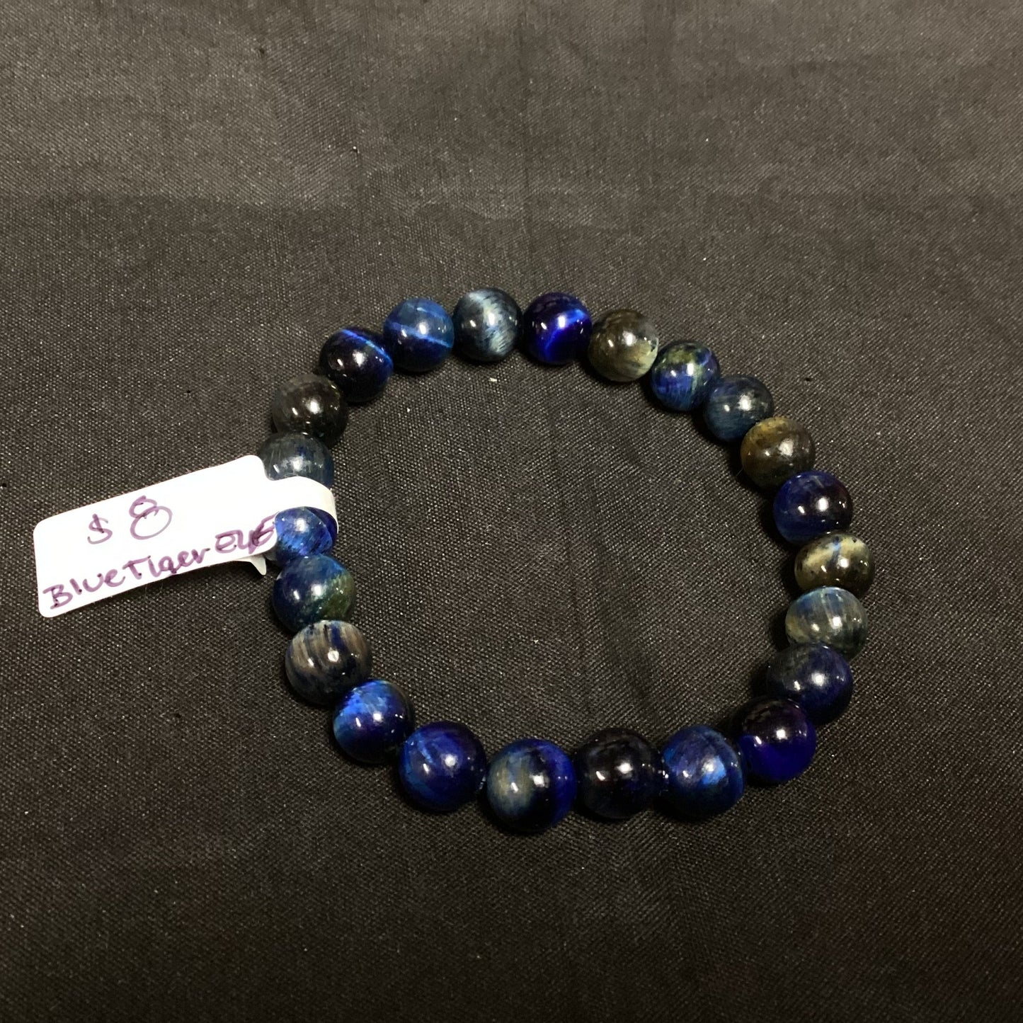 Blue Tigers Eye Bracelet